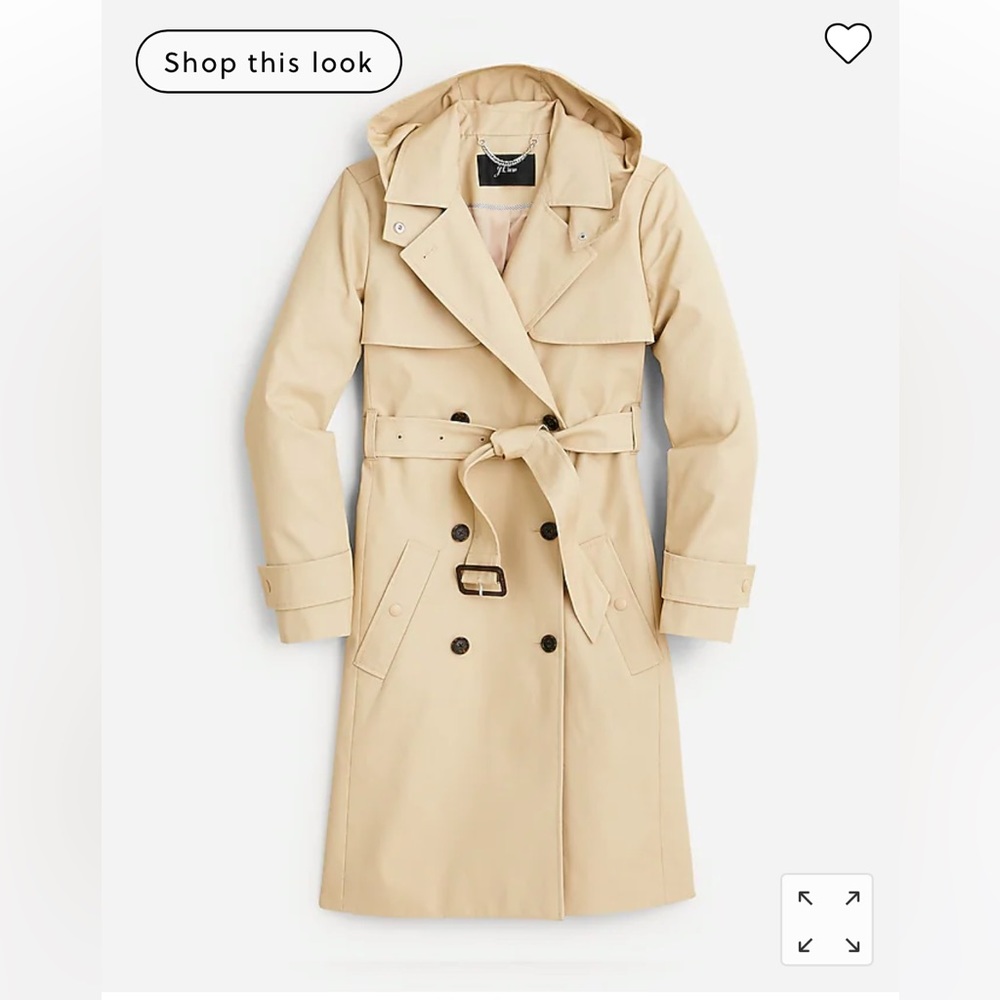 J Crew New Icon Trench - Size 4